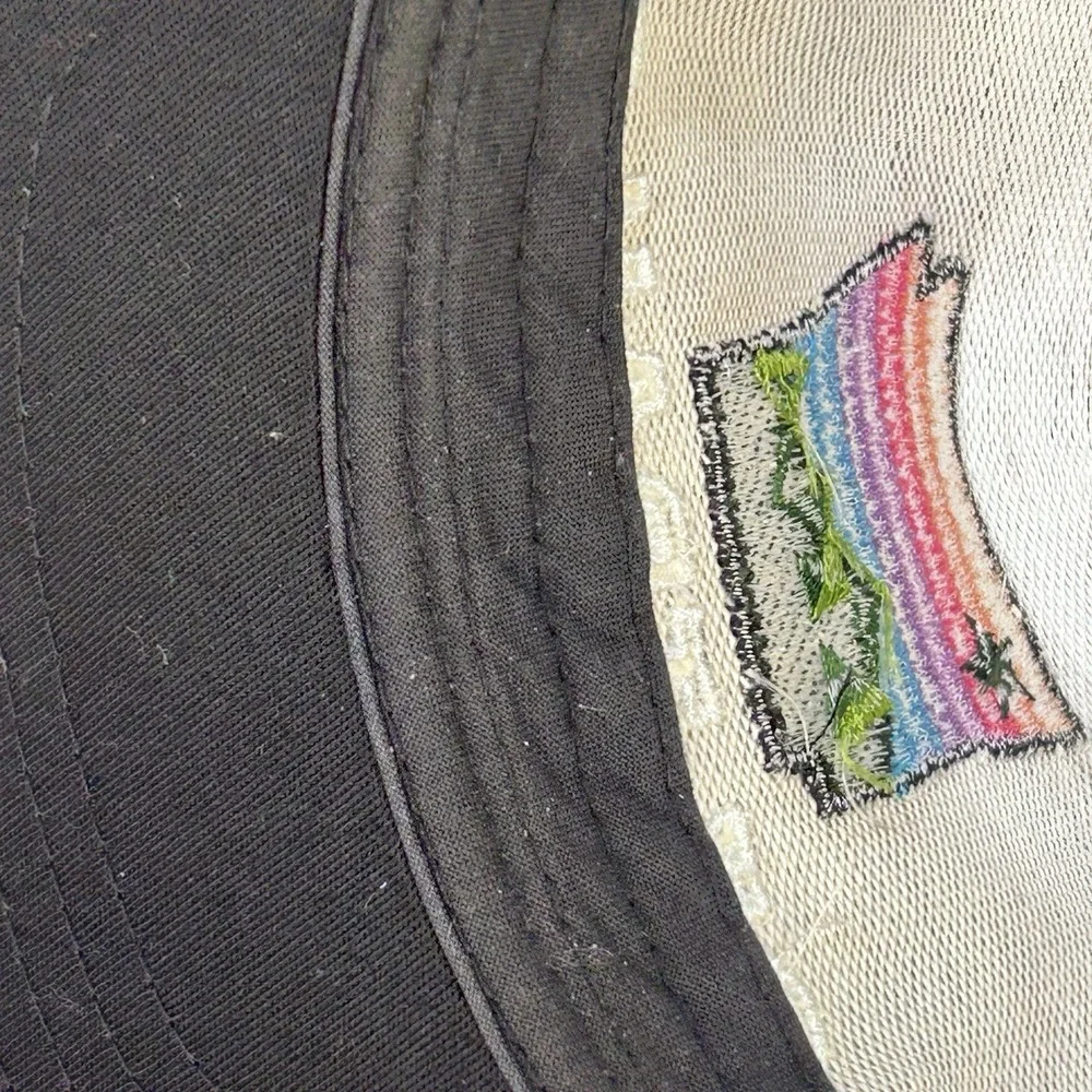 OZ Trails Arkansas NWA Trucker Hat Snapback Black Mesh Back Flat Bill Cap